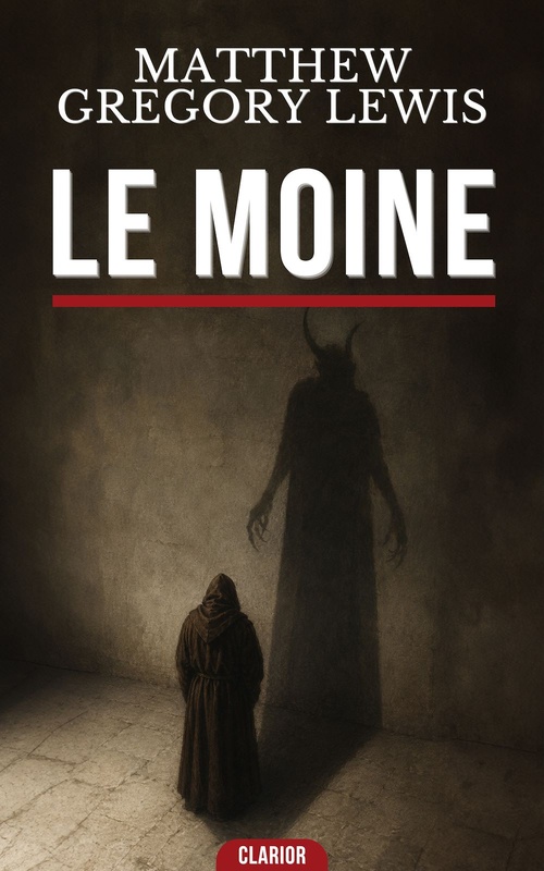 ebook cover of Le moine, by Matthew Gregory Lewis