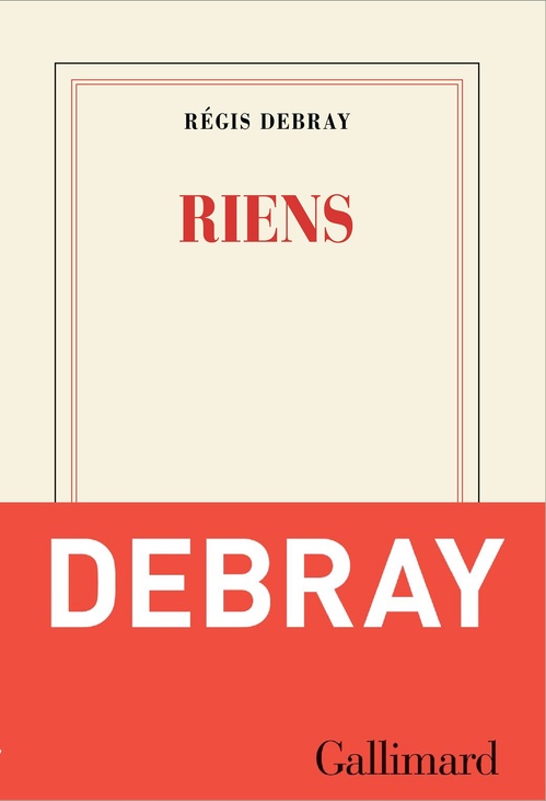 ebook cover of Riens, by Régis Debray