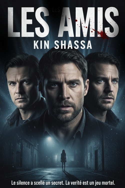 Couverture ebook de Les amis, de Kin Shassa