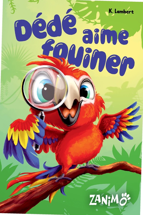 Couverture ebook de Dédé aime fouiner, de K. Lambert