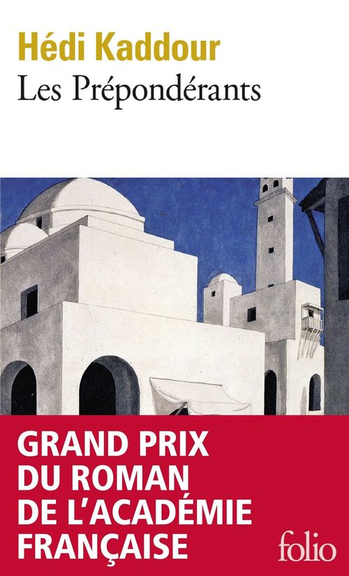 ebook cover of Les Prépondérants, by Hédi Kaddour