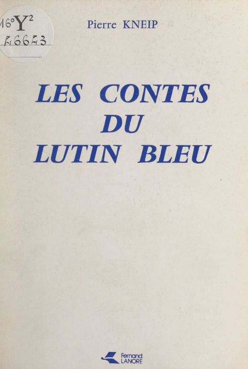 Couverture ebook de Les contes du lutin bleu, de Pierre Kneip