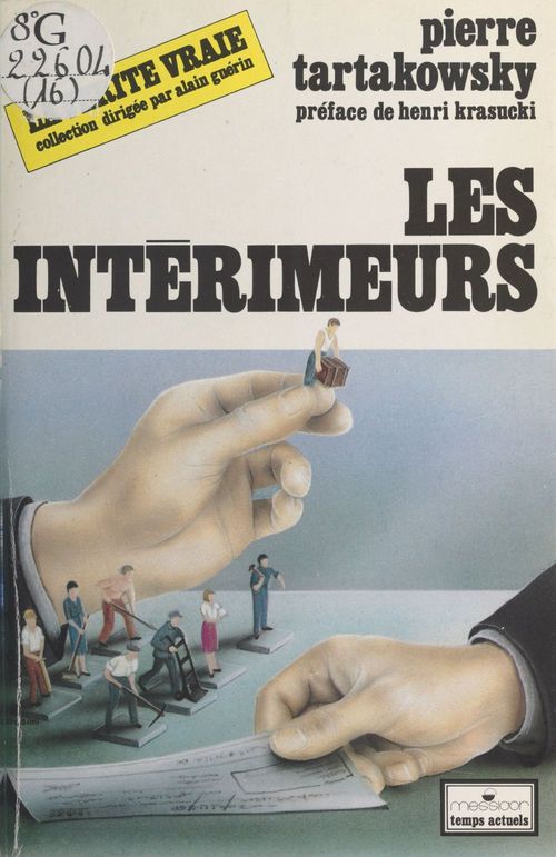 ebook cover of Les Intérimeurs, by Pierre Tartakowsky