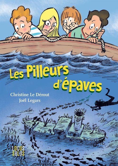 Couverture ebook de Les Pilleurs d'épaves, de Christine Le Dérout, Joël Legars