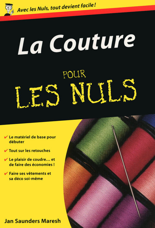 Couverture ebook de La couture pour les nuls, de Jan Saunders Maresh