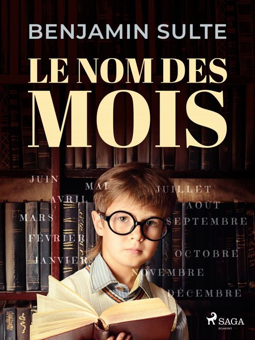 ebook cover of Le Nom des Mois, by Benjamin Sulte