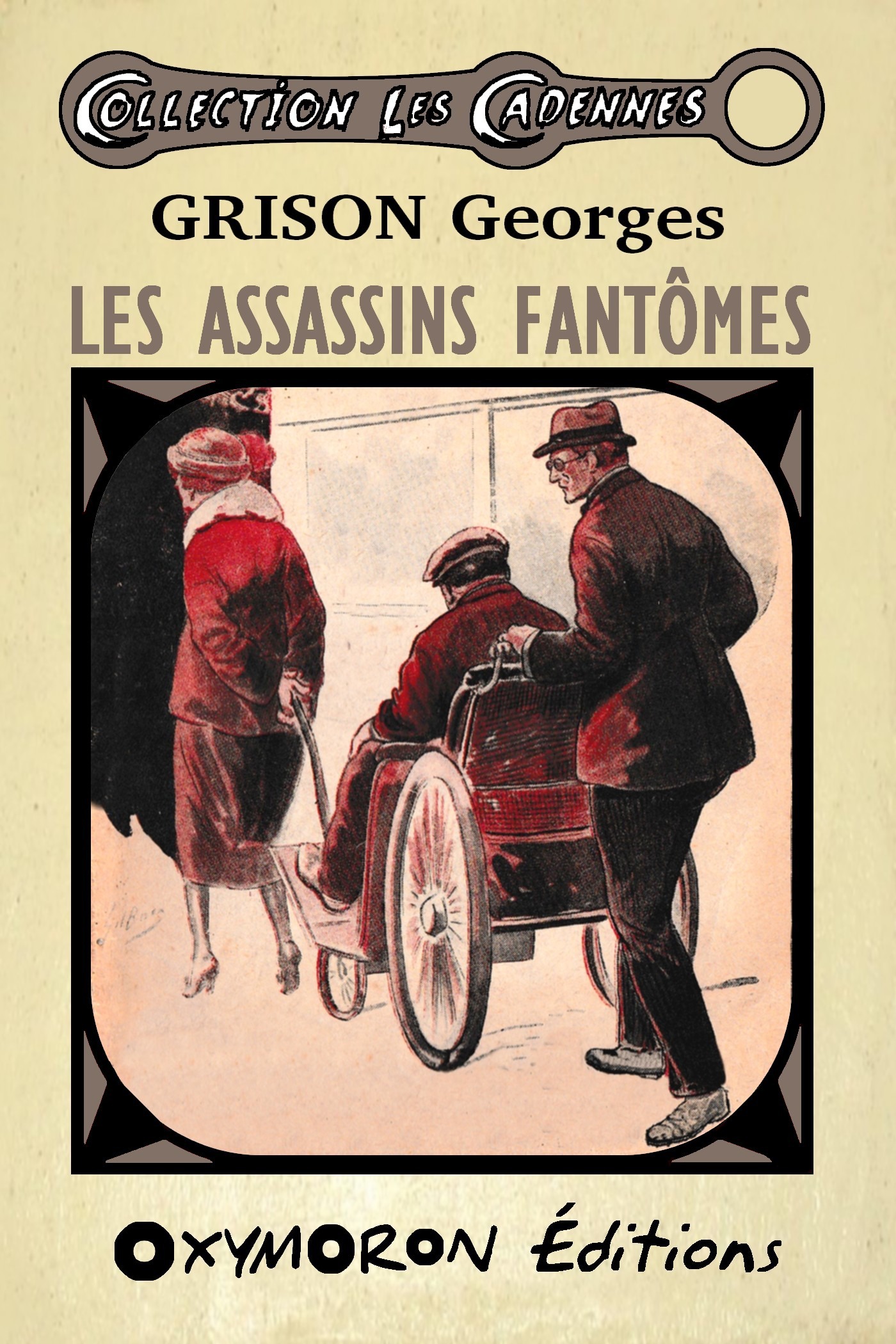 Couverture ebook de Les assassins fantômes, de Georges Grison