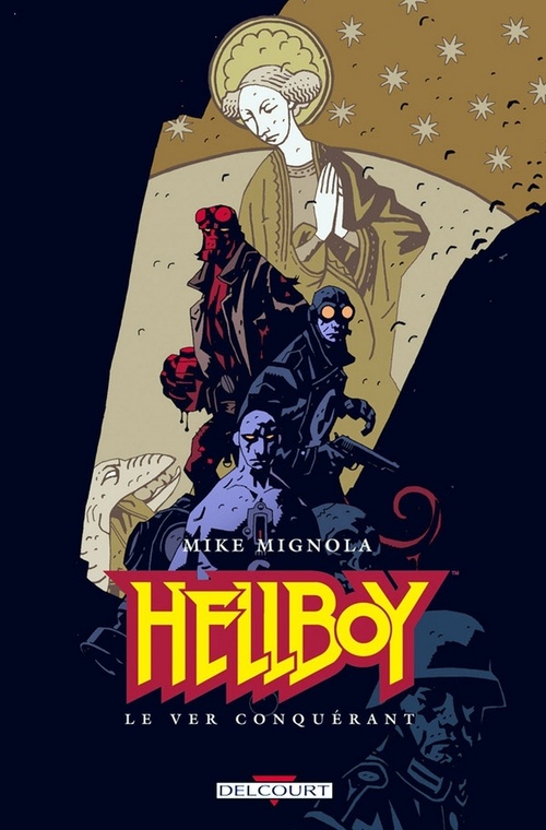 Couverture ebook de Hellboy T06 - Le Ver conquérant, de Collectif, Mike Mignola