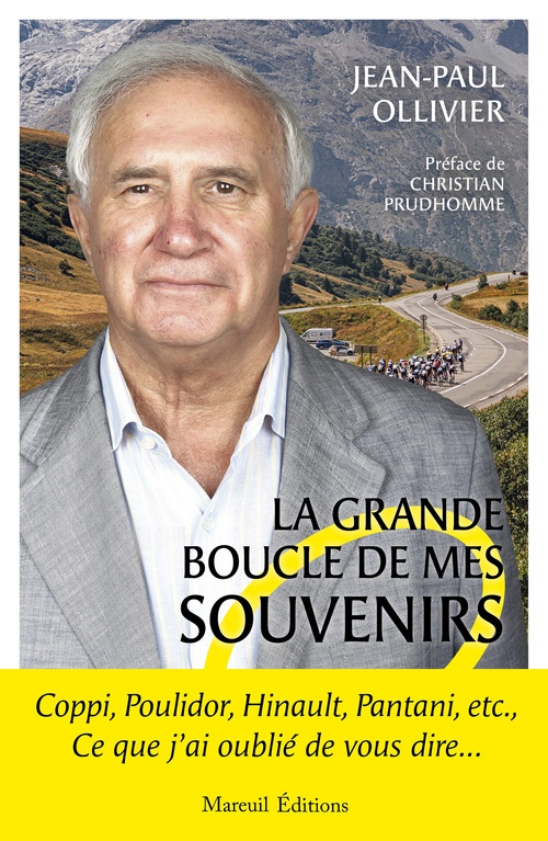 Couverture ebook de La grande boucle de mes souvenirs, de Jean-Paul Ollivier