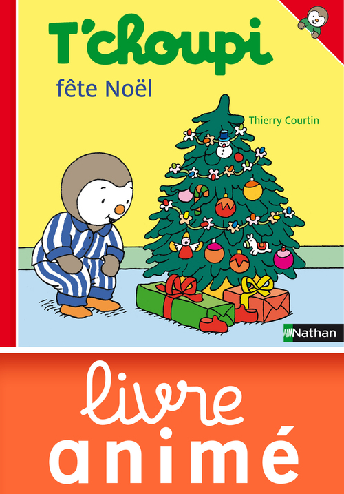 ebook cover of T'choupi fete noel, by Thierry Courtin