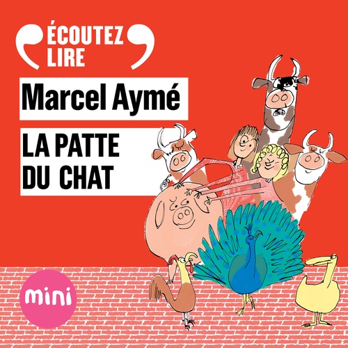 Couverture audiobook de La patte du chat - Un conte du chat perché, de Marcel Ayme