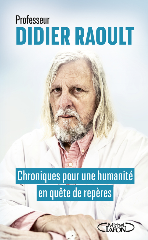 Couverture ebook de Chroniques pour une humanité en quête de repères, de Didier Raoult