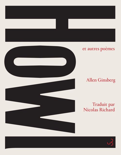 ebook cover of Howl, by Allen Ginsberg