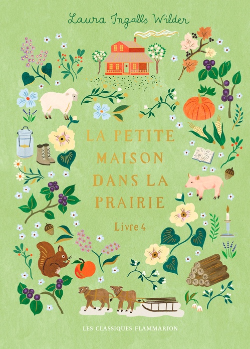 ebook cover of La petite maison dans la prairie COLLECTOR (Livre 4) - Un enfant de la terre, by Laura Ingalls Wilder