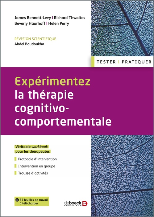 Couverture ebook de Expérimentez la thérapie cognitivo-comportementale, de James Bennett-Levy, Richard  Thwaites, Beverly  Haarhoff, Helen  Perry
