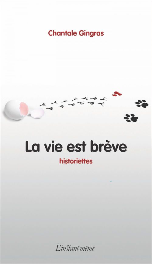 Couverture ebook de La vie est brève, de Gingras Chantale