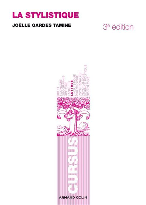 Couverture ebook de La stylistique, de Joëlle Gardes Tamine