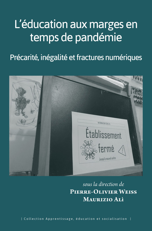Couverture ebook de L´éducation aux marges en temps de pandémie, de Maurizio Ali, Pierre-Olivier Weiss
