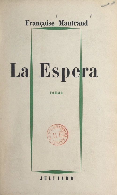 ebook cover of La Espera, by Francoise Mantrand