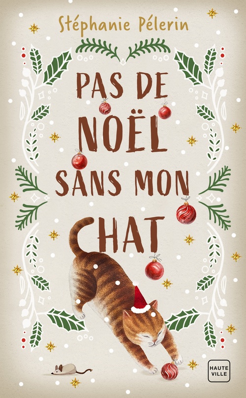 ebook cover of Pas de Noël sans mon chat, by Stéphanie Pélerin