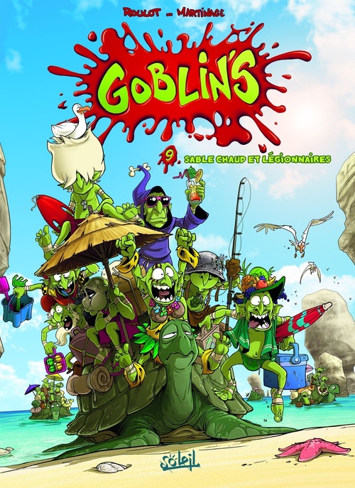 Couverture ebook de Goblin's T09 - Sable chaud et légionnaires, de Tristan Roulot