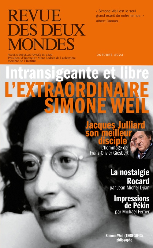 ebook cover of Revue des Deux Mondes octobre 2023, by Revue Des Deux Mondes