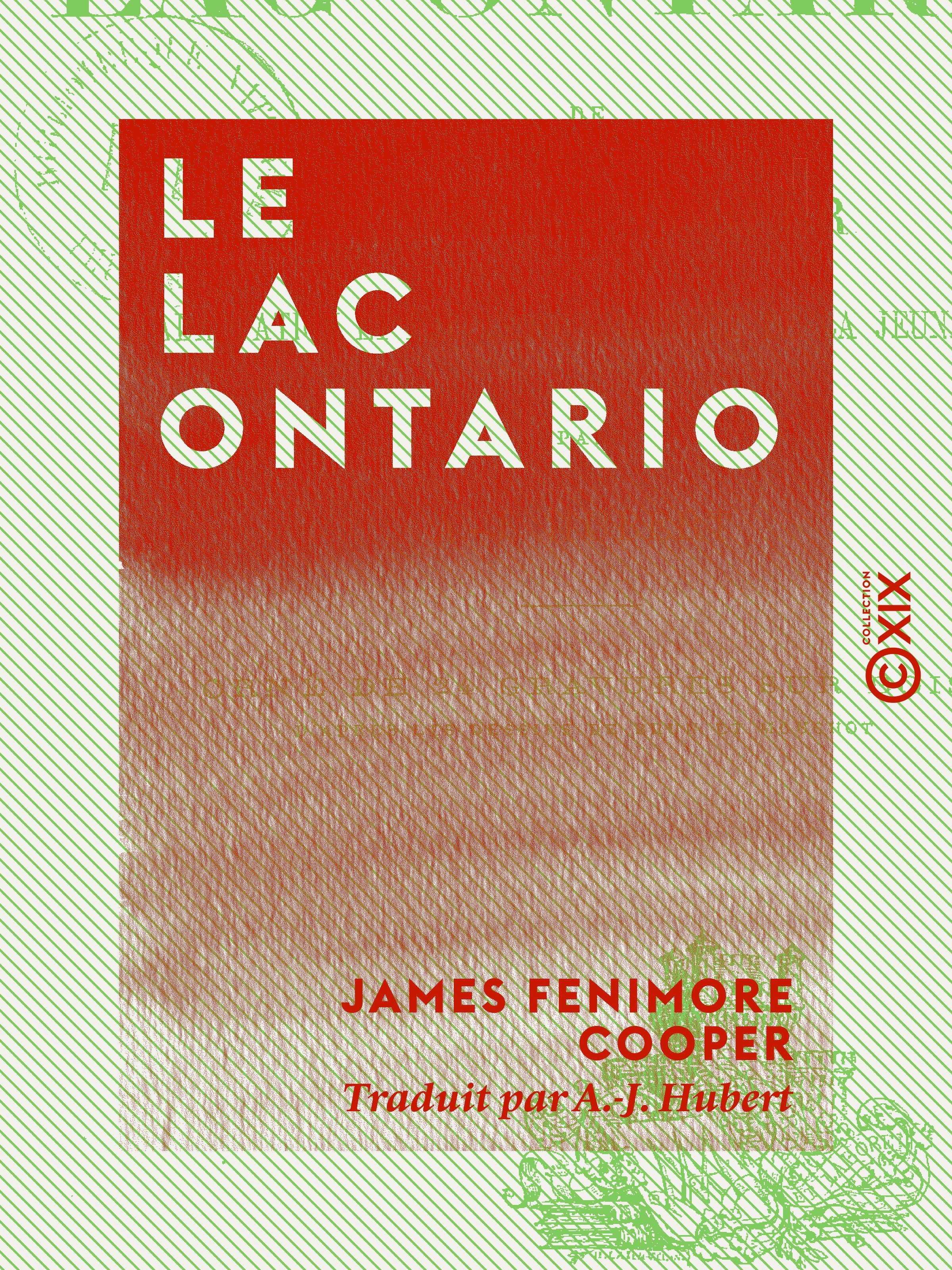 Couverture ebook de Le Lac Ontario, de James Fenimore Cooper