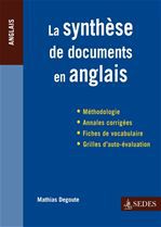 ebook cover of La synthèse de documents en anglais, by Mathias Degoute