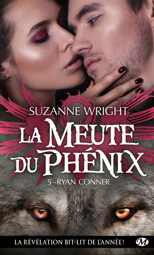 Couverture ebook de La Meute du Phénix, T5 : Ryan Conner, de Suzanne Wright
