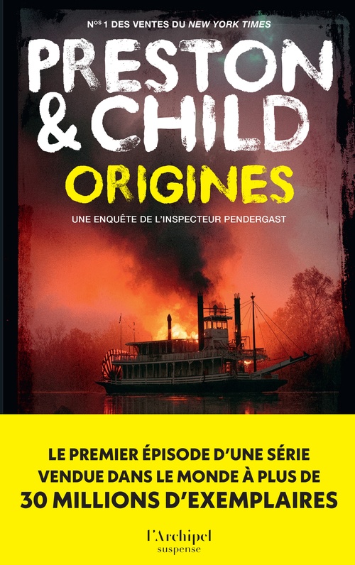 ebook cover of Origines, by Douglas Preston, Lincoln Child