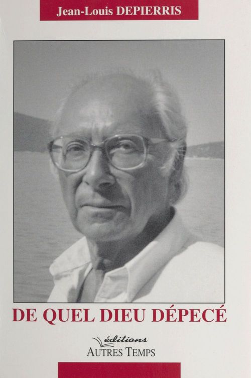 Couverture ebook de De quel dieu dépecé, de Jean-Louis Depierris