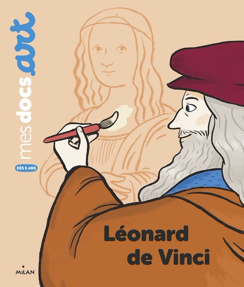 ebook cover of Léonard de Vinci, by Sarah Barthère