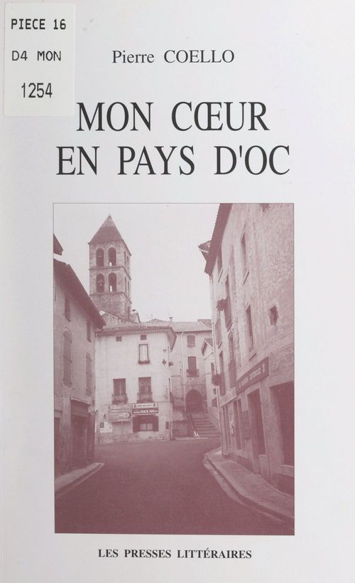 ebook cover of Mon coeur en pays d'Oc, by Pierre Coello