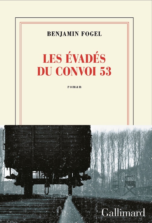 Couverture ebook de Les évadés du convoi 53, de Benjamin Fogel