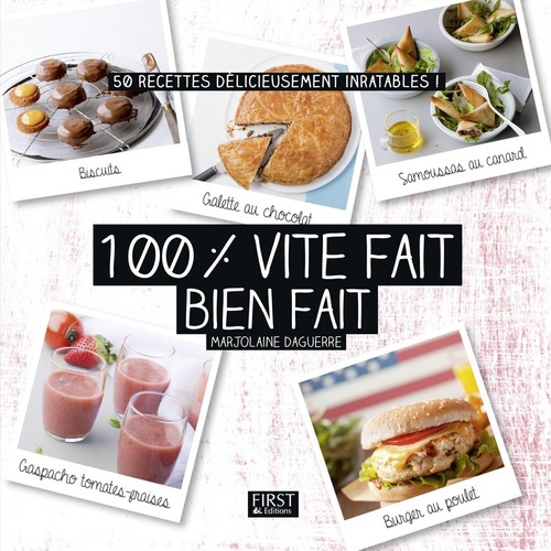 ebook cover of 100 % vite fait, bien fait, by Marjolaine Daguerre