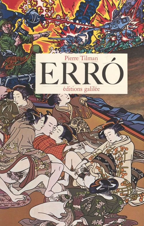 ebook cover of Erró, by Pierre Tilman