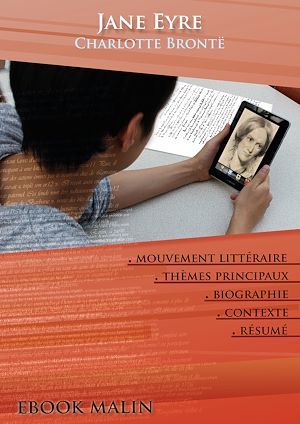 Couverture ebook de Fiche de lecture Jane Eyre - Résumé détaillé et analyse littéraire de référence, de Charlotte Brontë