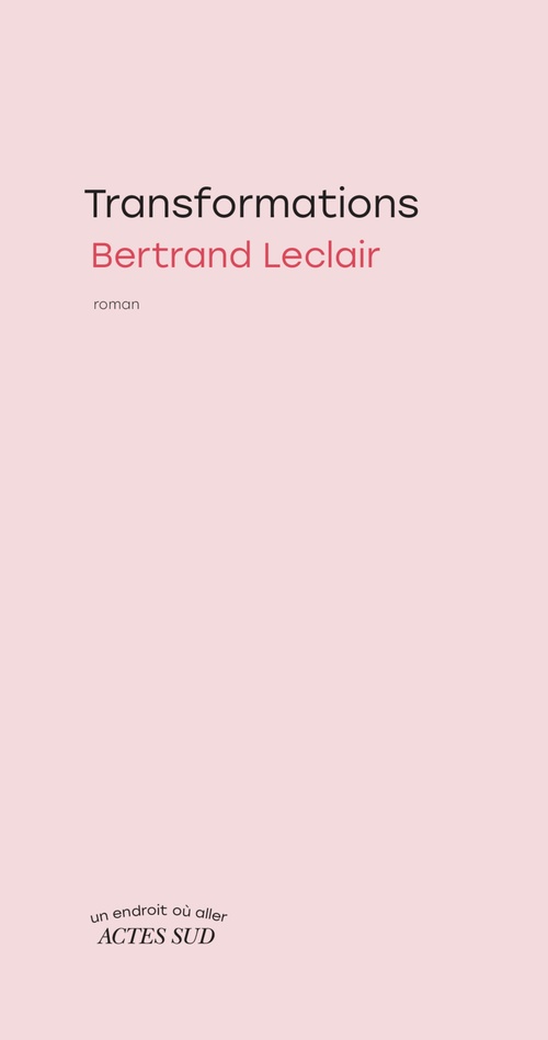 ebook cover of Transformations, by Bertrand Leclair