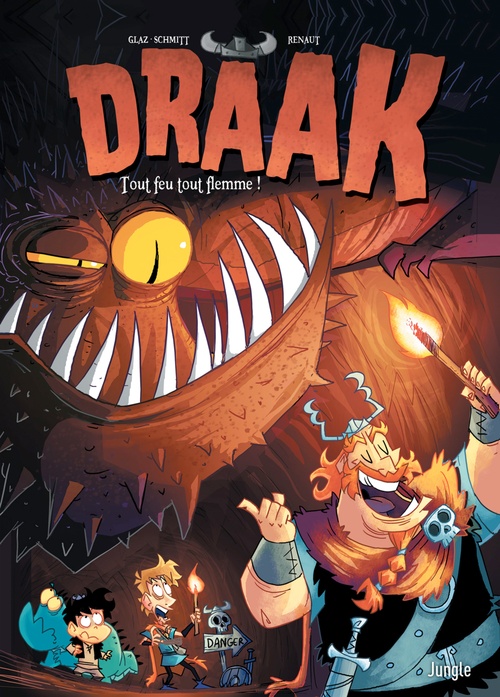 Couverture ebook de Draak - Tome 2 - Tout feu tout flemme, de Glaz, Michel-Yves Schmitt, Franck Renaut