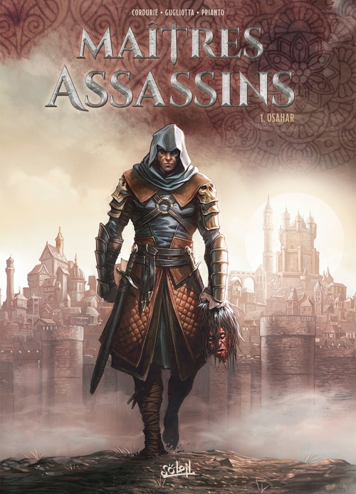 Couverture ebook de Les Maîtres assassins T01 - Osahar, de Sylvain Cordurie