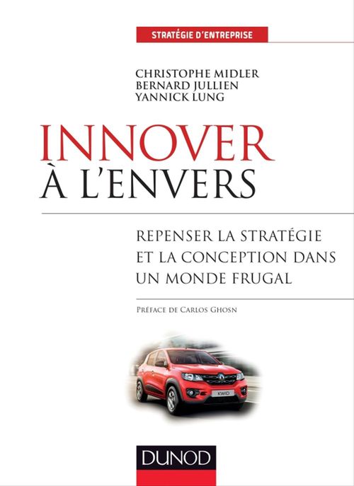 ebook cover of Innover à l'envers, by Bernard Jullien, Yannick Lung, Christophe Midler