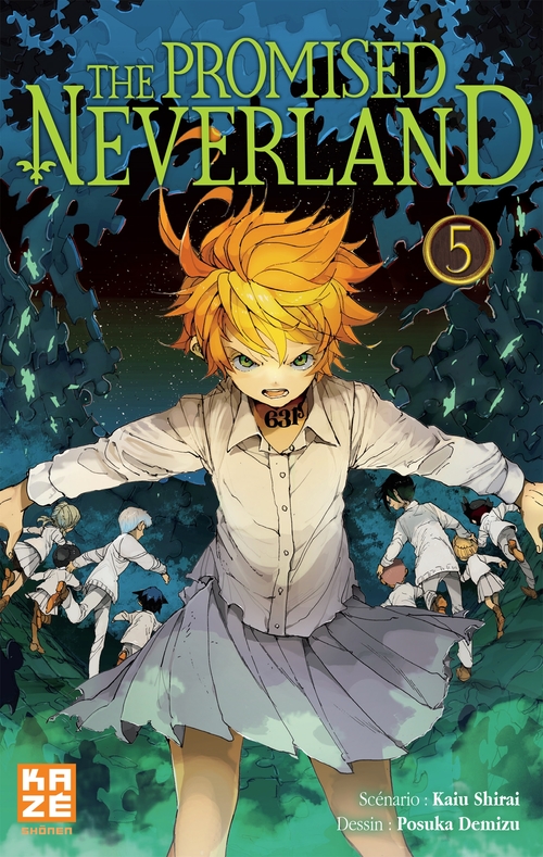 ebook cover of The Promised Neverland T05, by Posuka Demizu