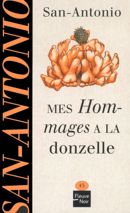 Couverture ebook de Mes hommages à la donzelle, de San-Antonio