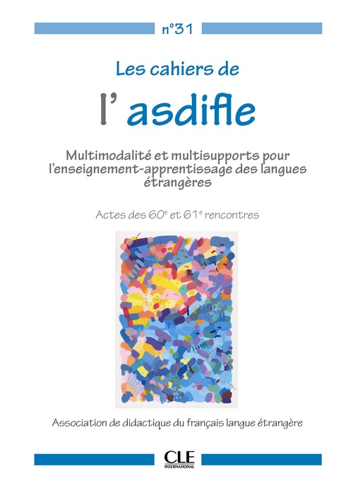 ebook cover of Asdifle n°31, by Cle International Collectif