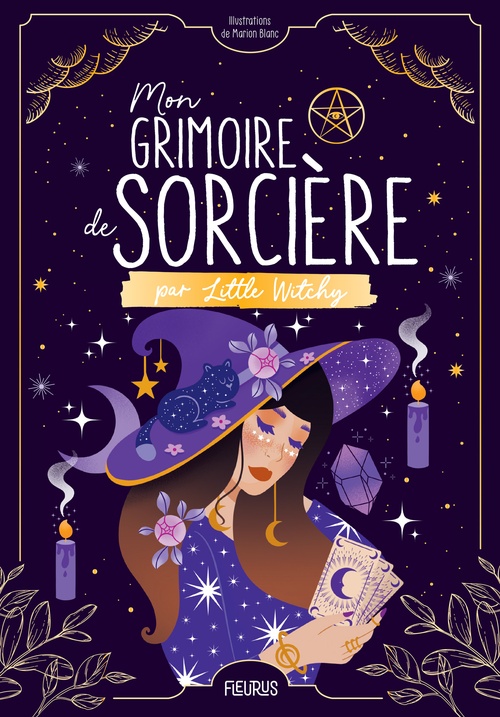 ebook cover of Mon grimoire de sorcière par Little Witchy, by Manon Billard, Marion Blanc