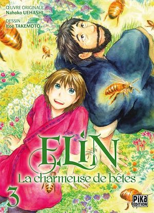 Couverture ebook de Elin, la charmeuse de bêtes T03, de Nahoko Uehashi, Itoe Takemoto