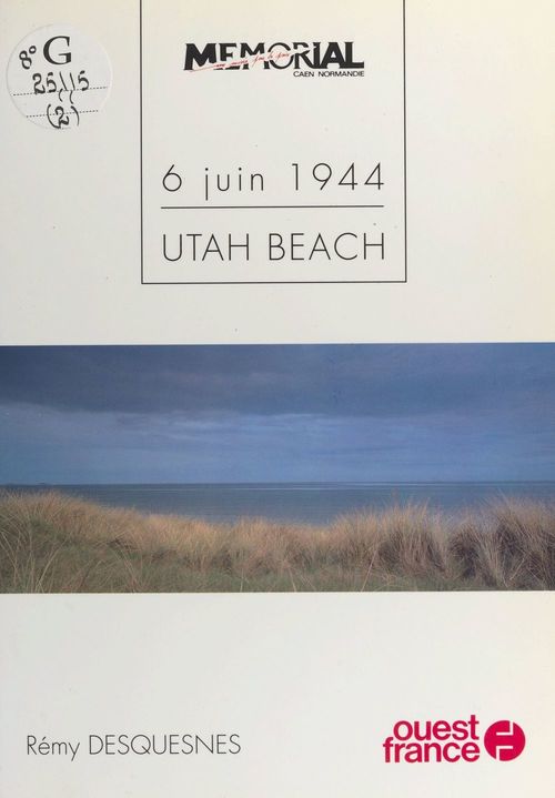Couverture ebook de 6 juin 1944 : Utah beach, de Rémy Desquesnes