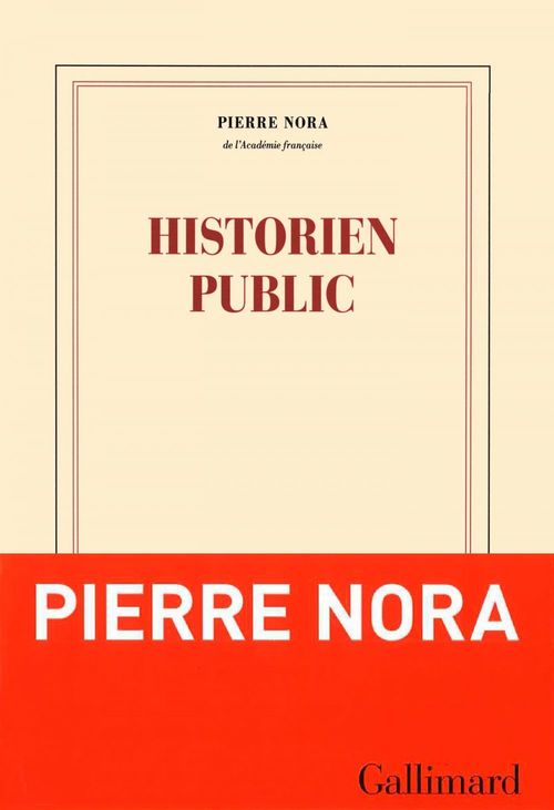 ebook cover of Historien public, by Pierre Nora
