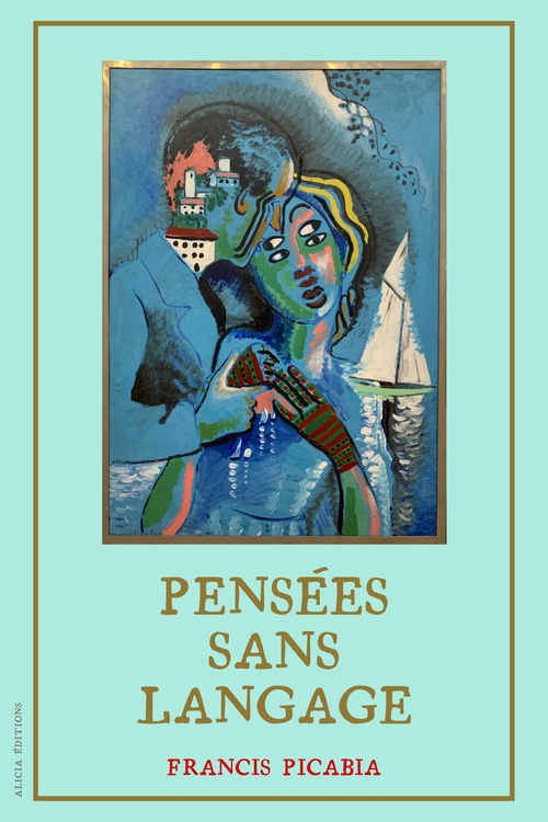ebook cover of Pensées sans langage, by Francis Picabia