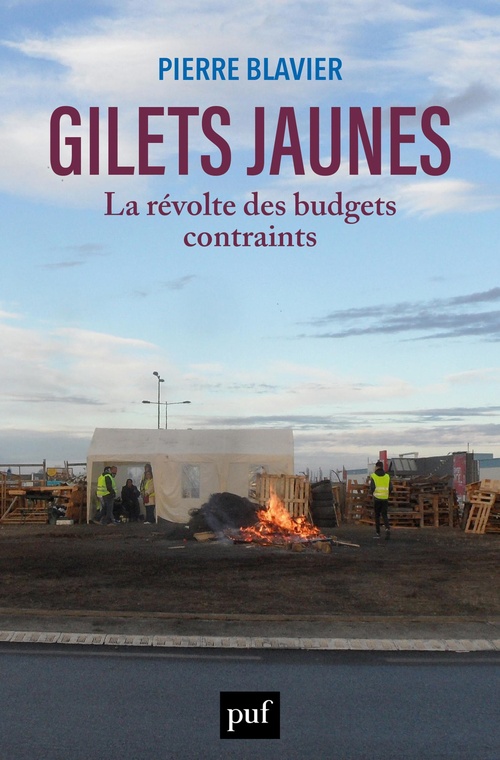 Couverture ebook de Gilets jaunes, la révolte des budgets contraints : La révolte des budgets contraints, de Pierre Blavier